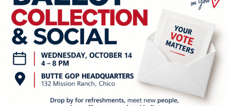 Ballot Collecting Event @ BCGOP HQ Oct 14